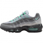 Nike Air Max 95 GS Hyper Turquoise Laste tossud Hall Valge Raudhall HV2538-100 35.5