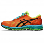 Asics Gel-Quantum 360 Mugavad Mitmek&uuml;lgsed Vastupidavad Madalad Vabaaja Jooksujalatsid Unisex toss Oranž 1203A750-600 44