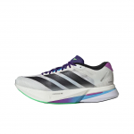 adidas Adizero Boston 13 Core White Core Black Lime Burst Meeste Tossud JS4946 40⅔