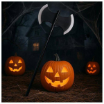 Grande Hache Double en Plastique R&eacute;glable 107 cm Accessoire D&eacute;guisement Halloween Costume