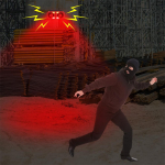 P&auml;ikeseenergial t&ouml;&ouml;tav v&auml;listingimustes liikumisanduriga alarm puldiga, 130dB kahekordse k&otilde;lariga, 13 heli salvestamise ja reguleeritava helitugevusega roheline