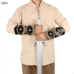 Bracelet Men's Medieval Cuff PU Leather Easy Adjustment Decorative Function must