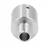 Puidut&ouml;&ouml;tlemise treipingi peaosa spindli adapter keermega padruni sisestusadapter terasest esipaneel 1 tolli-8TPI kuni 33 mm