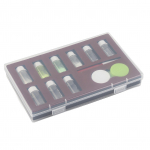 4 v&auml;rvi professionaalne kella helendav fluorestseeruv pulber kella parandust&ouml;&ouml;riistade komplekt