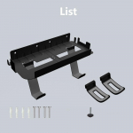 Seinakinnitus kontrollerile ja peakomplektile PS5 konsoolile
