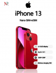 Renoveeritud Apple iPhone 13 nutitelefon Nano-SIM+eSIM-iga 128GB punane