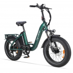 Cyrusher Rumbe 2.0 City Commuting Electric Bike 20 inch Fat Tires 250W Motor 48V18AH Battery Outdoor Riding E-Bike For Unisex Electric Bicycle roheline