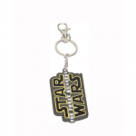 V&otilde;tmehoidja - Star Wars - 7. jagu - Force Awakens logo - Metall - Must - Ametlik must