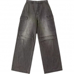 Vans FW25 Work Style Straight Leg Woven Mid Rise Jeans Women jeans VN000QQU6ZA L