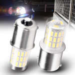 S25 LED &Uuml;ks Tagumine Tule LED Valge 6000K &Uuml;limalt Hele G18 BA15S P21W S25 2 items valge