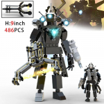 Uus Skibidi Mees Ehitusklotsid Cameraman Tvman Titan Kell Kuningas Animatsioonikujud Mudel M&auml;nguasjad Lastele J&otilde;ulu Lihav&otilde;tte Kingitus