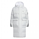 Adidas Originals FW25 Pikk sulejope Kolm triipu Pardisulg Soe L&otilde;tv l&otilde;ige Kapuutsiga Pikk sulekas Unisex &Uuml;ler&otilde;ivad KC2566 XS
