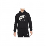 Nike &uuml;hev&auml;rviline kapuutsiga pikkade varrukatega dressipluus Meeste pealisr&otilde;ivad Must DM5202-010 M