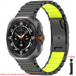 Luksuslik titaanist rihm Samsung Galaxy Watch 8 40 44/8 Classic jaoks, kummist metallist rihm Galaxy Watch Ultra 2025 47 jaoks, spordikellarihm Galaxy Ultra 2025