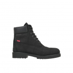 Supreme x Timberland 6-tollised veekindlad premium saapad Patchwork - Must Unisex tossud TB0A5TBZ-W05 44.5