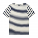 St. James 9863 Ecru Marine Levant Moodne triibuline Unity l&uuml;hikeste varrukatega T-s&auml;rk 9863 ECRU MARINE (XS)