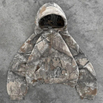 Y2k Esteetiline Streetwear Hupparid Naistele Ameerika Retro Camo Prindiga Grunge Punk Hip Hop T&otilde;mblukuga Huppar S