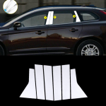 Volvo XC60 AU 2008-2017 Chrome Window BC samba riba katte trimmimise roostevabast terasest autokeskuse tugipostide jaoks Chrome