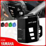 Mootorrattatarvikud YAMAHA MT09 MT 09 MT-09 FZ09 FZ 09 tagumise pidurivedeliku paagi kaitsekatte katte 2015 jaoks - MT-09 LOGO Black