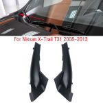 Nissan X-Trail Xtrail T31 2008-2013 auto esiklaasi katte nurga trimmi klaasipuhasti k&uuml;lgmise trimmi kaane plaat jaoks 1pc right
