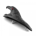 Uus Chrome Eagle pea kujuga disain ATV esitiiba raami ornament, esitiiba aktsent mootorratta mootorratta jaoks must