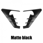 Tesla mudelile Y -2022 / mudelile 3 2022 spoileri tolmukate 2 tk modifikatsioonitarvikud auto k&uuml;lgpaneelile matt must v&auml;rv