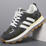 Moodsad meeste kausaalsed tossud Disainer Luksuslikud platvormiga k&otilde;ndimisjalatsid Kerged sportlikud s&ouml;rkimisjalatsid Hingavad libisemisvastased spordijalatsid 44 roheline