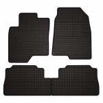 Dywaniki samochodowe gumowe do: Chevrolet Captiva SUV (2006-2017) - czarne, dopasowane