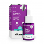 The Derma Co 10% C-vitamiini n&auml;oseerum 5% niatsiinamiidiga heleduse ja tumedate laikude v&auml;hendamiseks 30 ml