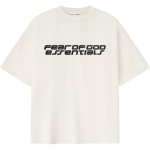 Fear of God Essentials Ponte 90ndate T-s&auml;rk Ivoor Meeste Topid Kreemjas 125HO254503F M