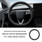 For Tesla Model 3 Highland 2024 Model Y 2025 Juniper Silicone Car Steering Wheel Cover Elastic Cover Auto interior Silica Covers must