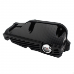 Engine Oil Pan Repair Parts Replacement Aluminum Alloy for GTS-300 Car Accessories, stable Black