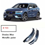 2025 for volvo xc60 mud flaps blue 2018 -2024 special rear door rear wheel fender modification car accessories mudguard denim sinine v&auml;rv