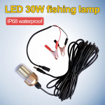12 Submersible Light Uerwter Bit Lmp Night for Fish ttrcting with 8M Bttery Clip Green Light
