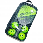 Pickleballi reketid Kerge Pickleballi kollektsioon kergesti kaasaskantava kandekotiga 4 palli kergesti kaasaskantav sise- ja v&auml;listingimustes kasutamiseks Exer