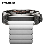 Titaanist rihm Samsung Galaxy Ultra Watch 47mm jaoks Correa Luksuslik l&uuml;lidega k&auml;ev&otilde;ru Meeste rihm SAMSUNG GALAXY 47 47MM kella 7 ultra jaoks Galaxy Watch Ultra h&otilde;be