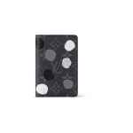 Louis Vuitton X Yayoi Kusama Taskuorganisaator Monogrammiga kaetud l&otilde;uendrahakott Meeste rahakott Must M81928 Gift Set(Basic Set+Box+Shopping Bag)