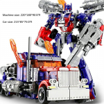 Transformeeritavad m&auml;nguasjad Robotauto Sulam Plastik YS04A Optimu Prim Tegevusfiguur Anime Filmisarja Lapsed S&uuml;nnip&auml;evakingitus
