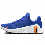 Nike Free Metcon 6 Racer Blue Sail Total Orange Black Naiste FJ7126-400 37.5