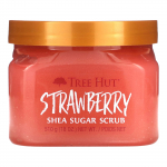 Tree Hut, Shea suhkrukoorija, maasikamaitseline, 18 untsi (510 g)