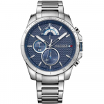 Tommy Hilfiger 1791348 Meeste roostevabast terasest kvartsikell 44mm h&otilde;be