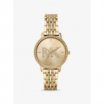 Michael Kors Melissa Pav&eacute; Logo Kuldse Tooniga K&auml;ekell MK4371 kuld