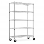 Raskete koormate riiulid ratastel SL11 T&ouml;&ouml;stuslik riiul 195 cm