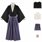 Kimetsu No Yaiba Zenitsu Agatsuma Cosplay Kost&uuml;&uuml;m Pol&uuml;esterkangas Cosplay Lava Kost&uuml;&uuml;m XS