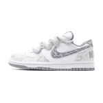 Nike Big Abrasion Resistant Breathable Abrasion Resistant Breathable Low top Skateboard Shoes Men's Smoke Gray 355152-106(Team1577-) 42.5 white