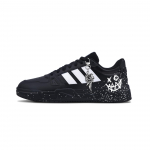 Adidas LITE BALLER Kurja naerun&auml;gu Kulumiskindel Libisemiskindel Madalad Toidukingad Unisex Must Valge JS4361(Team2033-) 40⅔