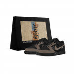 Nike Dunk Kulumiskindlad libisemiskindlad madalad rulaketsid Unisex Pruun Must IO7606-010(Team577-dunkSBOX) 40.5