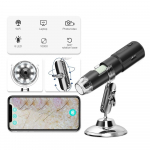 1000X Kordne K&auml;eshoitav Luup Instrument LED Naha Peanaha Testija Traadita WIFI Digitaalne Naha Anal&uuml;saator Masin HD Mikroskoobi Kaamera
