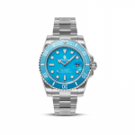 A Bathing Ape Type 1 Bapex Ape Head Mehaaniline k&auml;ekell Meeste kellad Sinine 0ZXWHM187012K Celestial Blue BLX