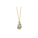 Swarovski Hello Kitty Armas Kristall Kolmik Kaelakee Naiste kaelakee 5290518 Yellow,L